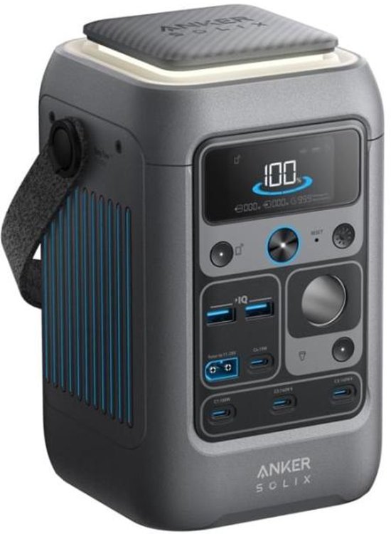 Anker SOLIX C300X - 288Wh - Portable powerstation - Backup stroomuitval -