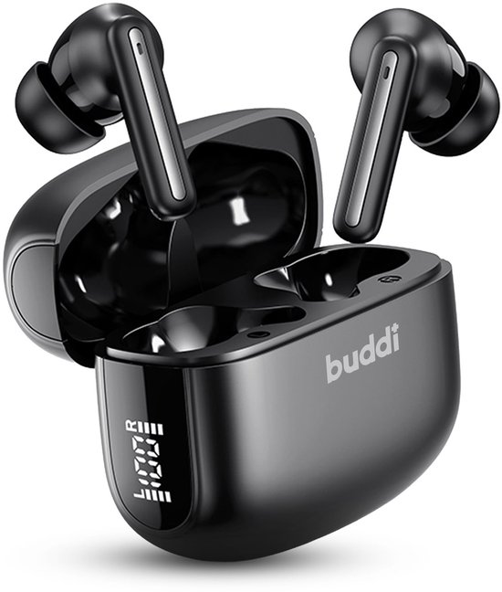 Buddi Draadloze Oordopjes - Bluetooth Oordopjes - Oortjes Draadloos - Noise