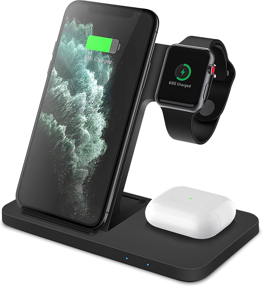 Cheroy 3-in-1 Draadloze Oplader