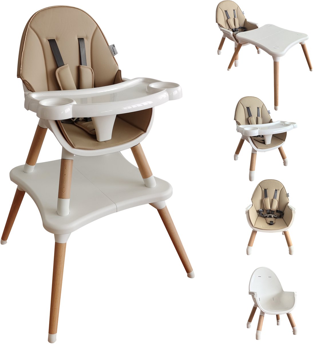 ComfyKidz 5-in-1 MultiSeat Latte