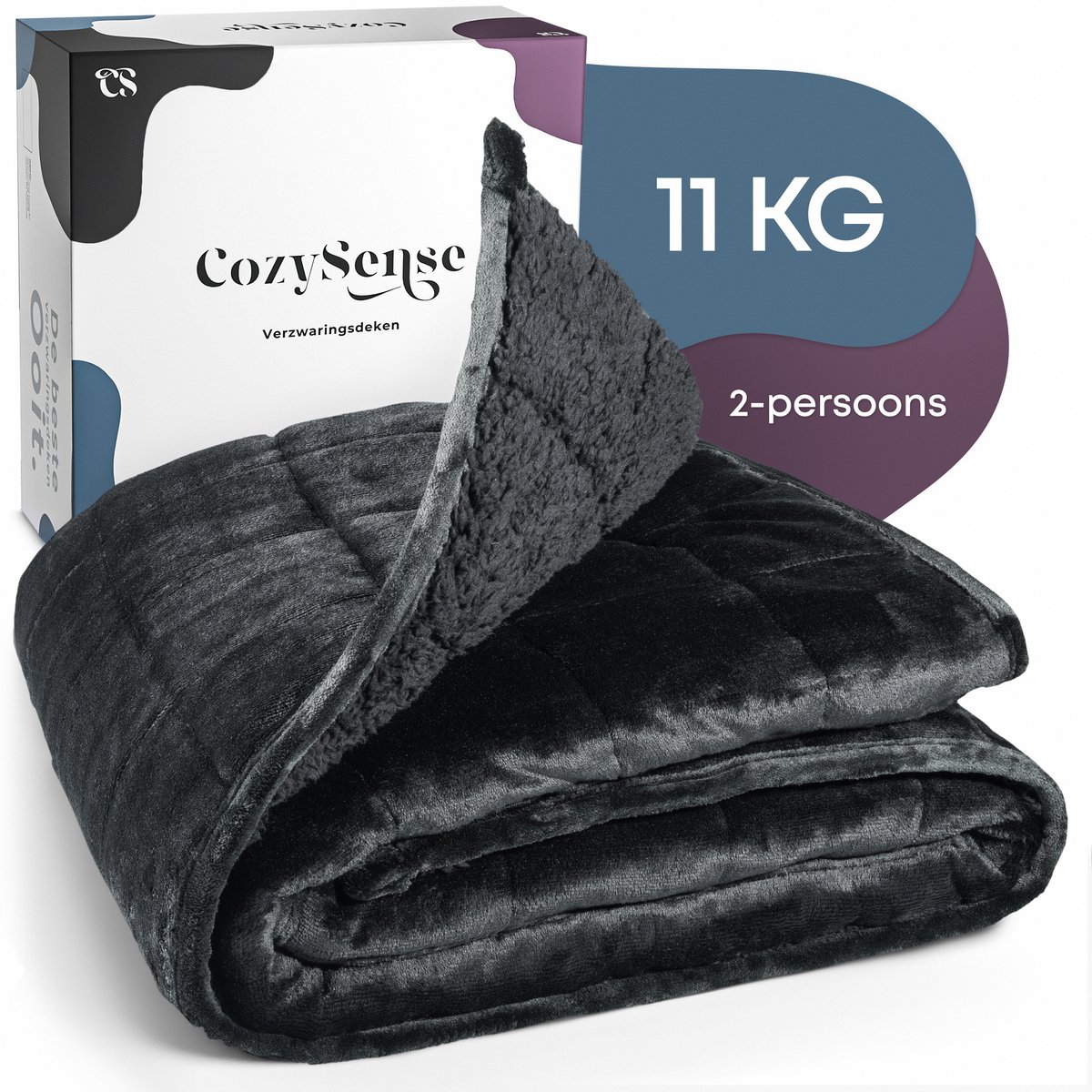CozySense Verzwaringsdeken 11 kg 2-Persoons