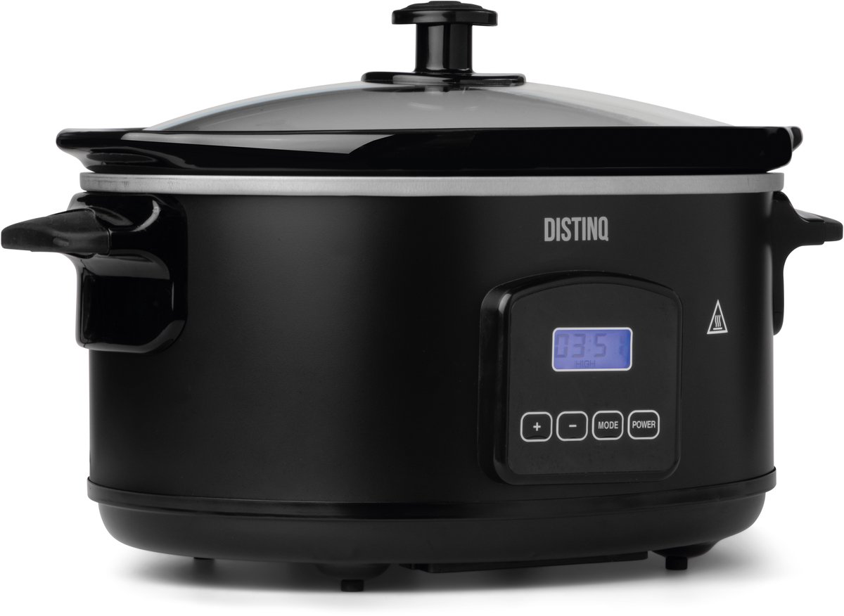 DistinQ Digitale Slowcooker 6 liter