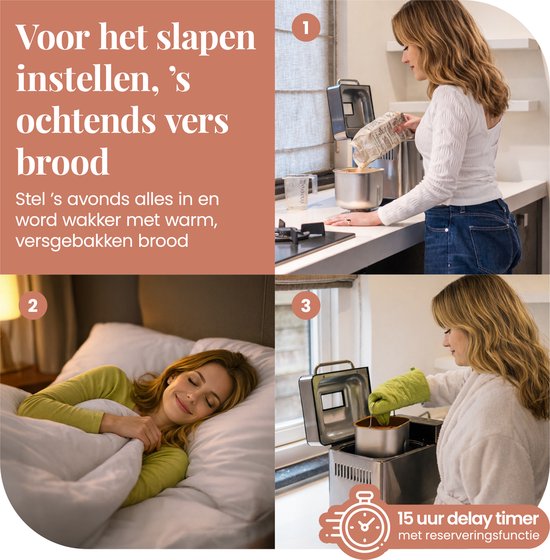 Fornello Supremo Broodbakmachine