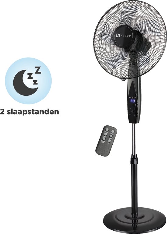 Nuvoo Statiefventilator met Slaapstand