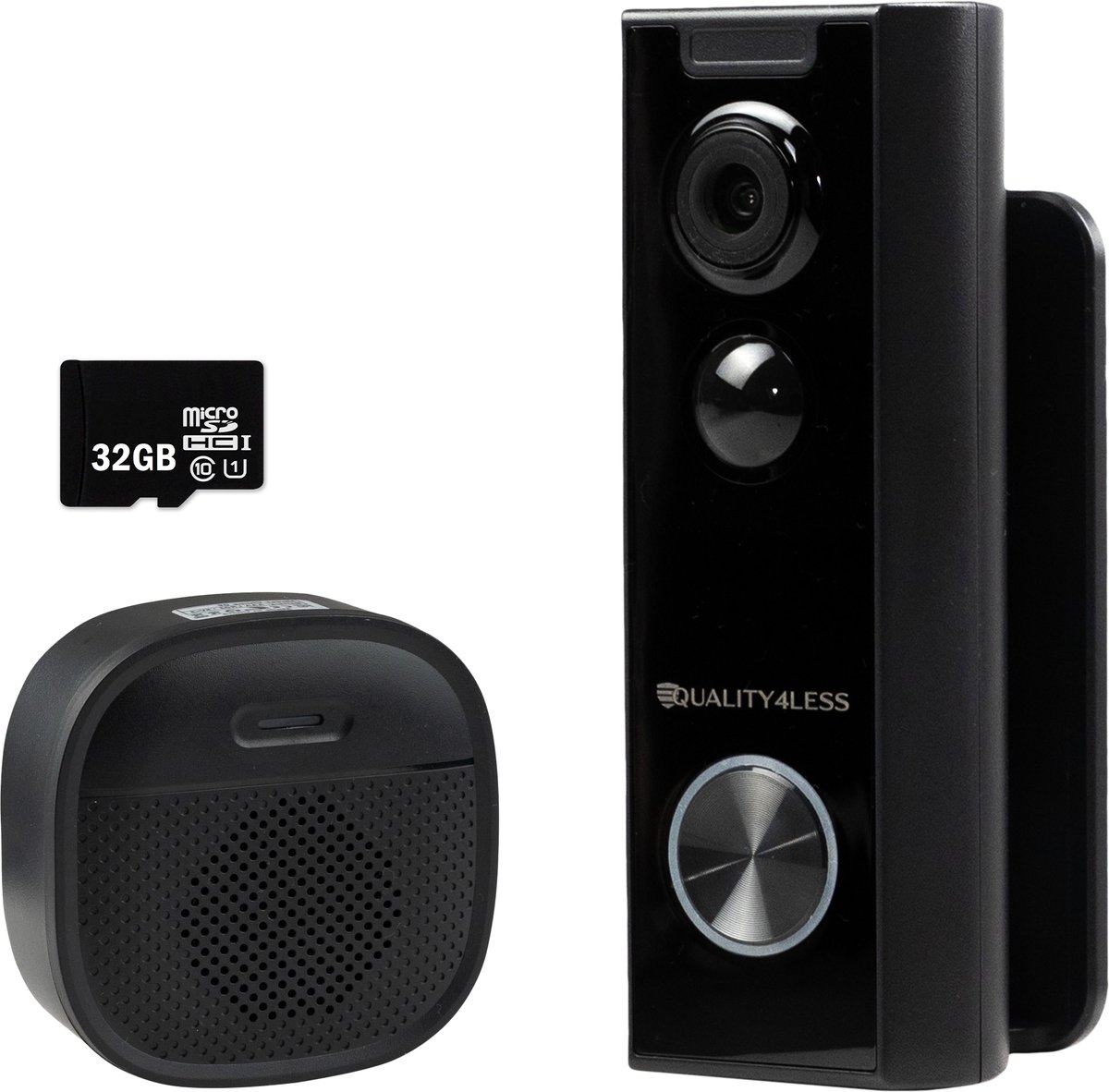 Quality4Less Draadloze Video Deurbel