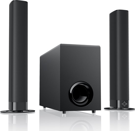 SyncGear 2-in-1 Soundbar met Subwoofer