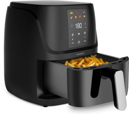 Tomado TAF3010B - Airfryer - Heteluchtfriteuse - 3 liter inhoud - Digitaal